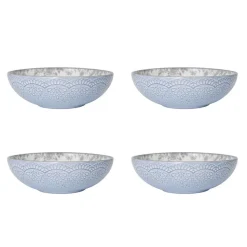 Gabriela Gray 16 Piece Dinnerware Set, Service for 4