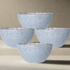 Gabriela Gray Set of 4 Soup Cereal Bowls