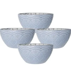 Gabriela Gray Set of 4 Soup Cereal Bowls