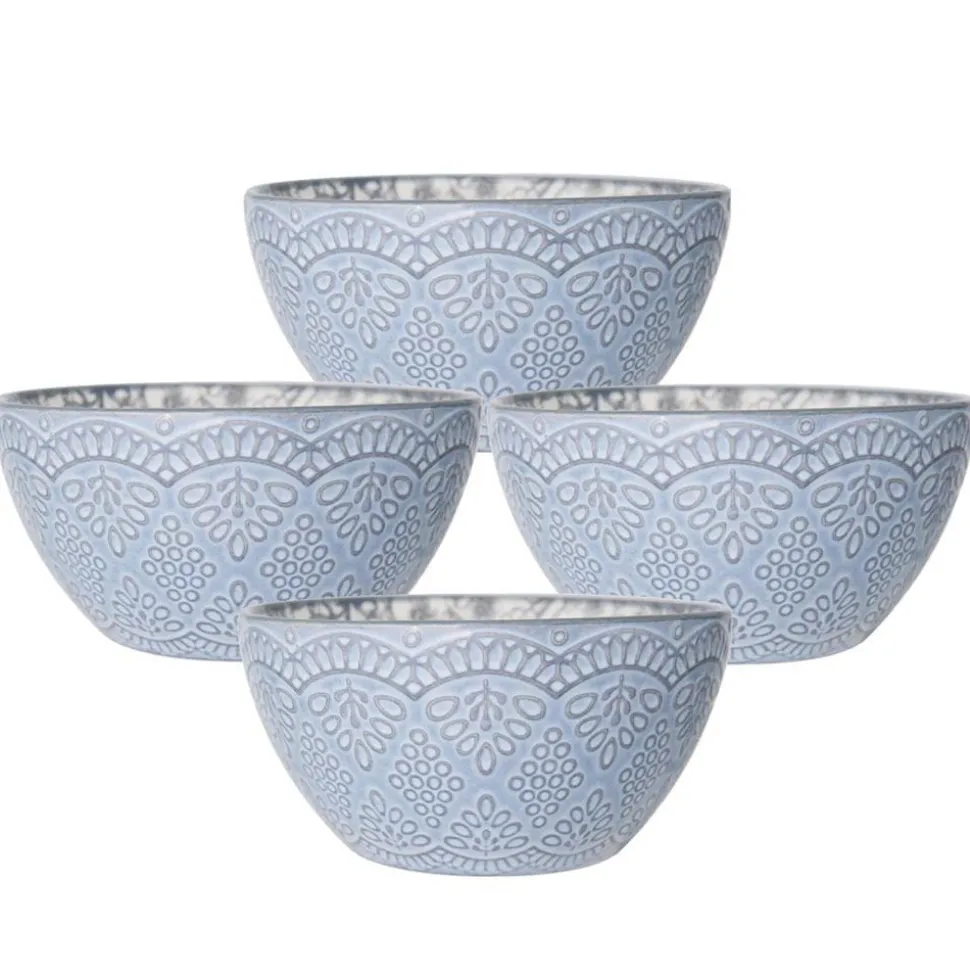 Gabriela Gray Set of 4 Soup Cereal Bowls