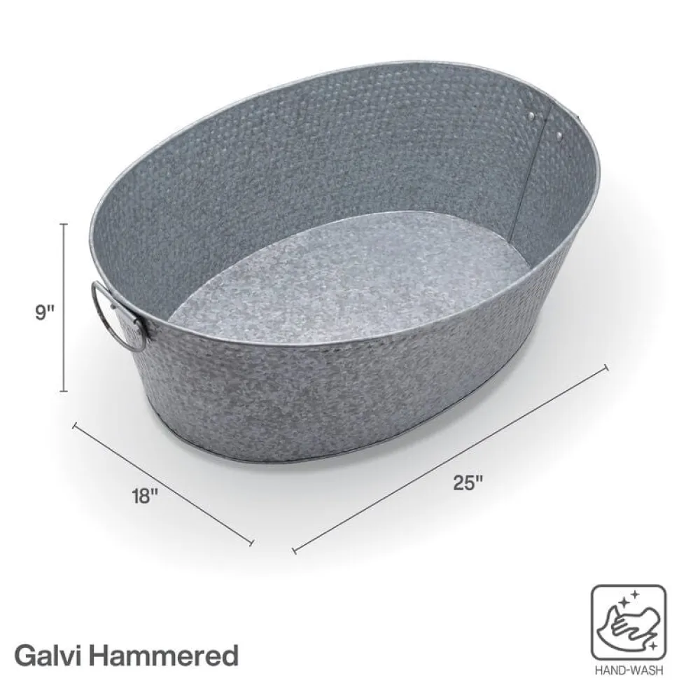 Galvanized Beverage Tub