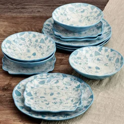 Garden Blossom 12 Piece Dinnerware Set, Service for 4