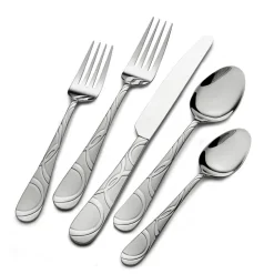 Garland Frost 53 Piece Flatware Set, Service for 8