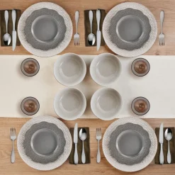 Gia 12 Piece Dinnerware Set, Service for 4