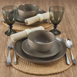Hadlee 12 Piece Dinnerware Set, Service for 4