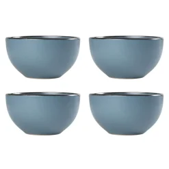 Hadlee Blue 16 Piece Dinnerware Set, Service for 4