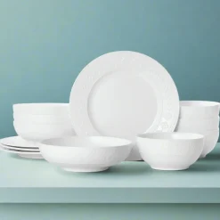 Haisley 12 Piece Dinnerware Set, Service for 4