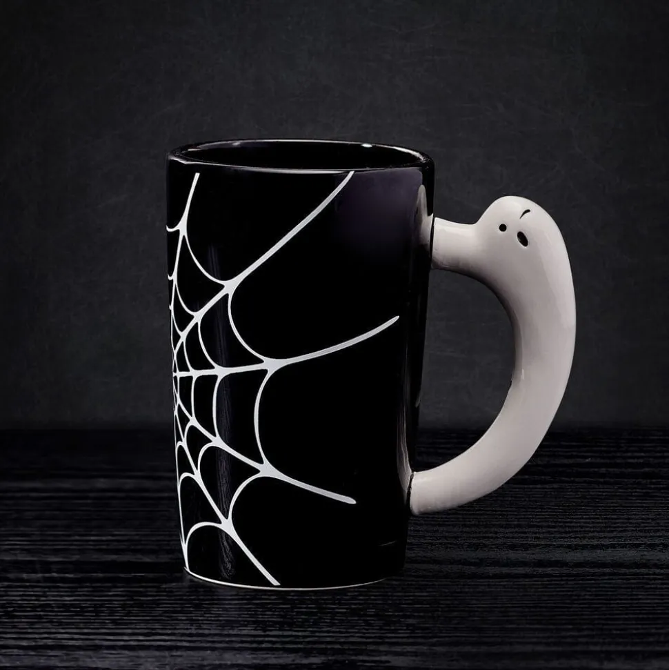 Halloween Spider Web Mug