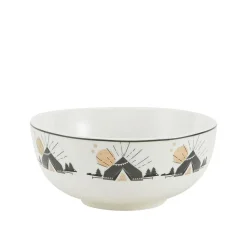 Happy Campers Soup Cereal Bowl
