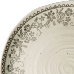 Hayden Grey 12 Piece Dinnerware Set, Service for 4