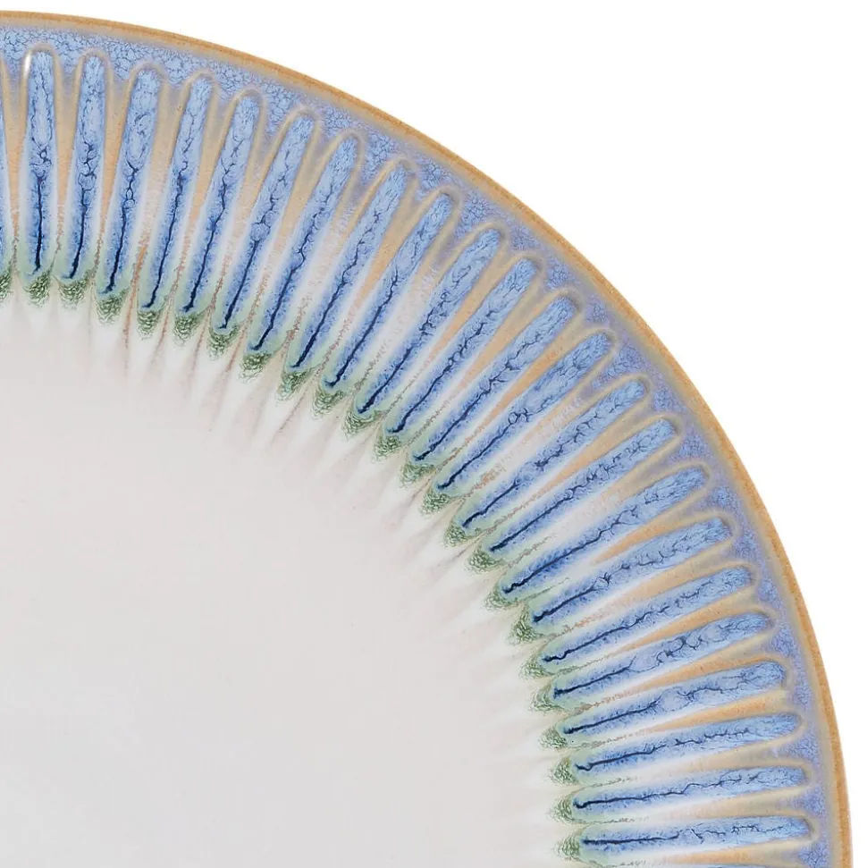 Hensley Blue 12 Piece Dinnerware Set, Service for 4