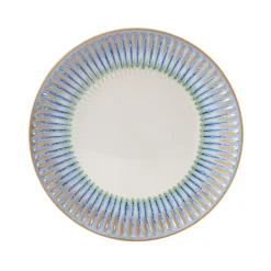 Hensley Blue 12 Piece Dinnerware Set, Service for 4