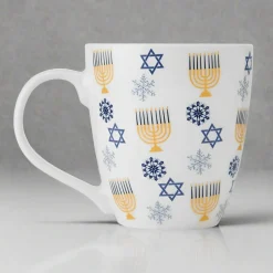 Holiday Hanukkah Icons Mug