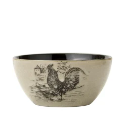 Homespun Rooster 16 Piece Dinnerware Set, Service for 4