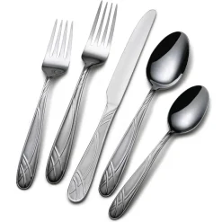 Hoopla Frost 20 Piece Flatware Set, Service for 4