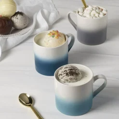 Hot Chocolate Bomb Set of 6 Mugs with Set of 2 Molds