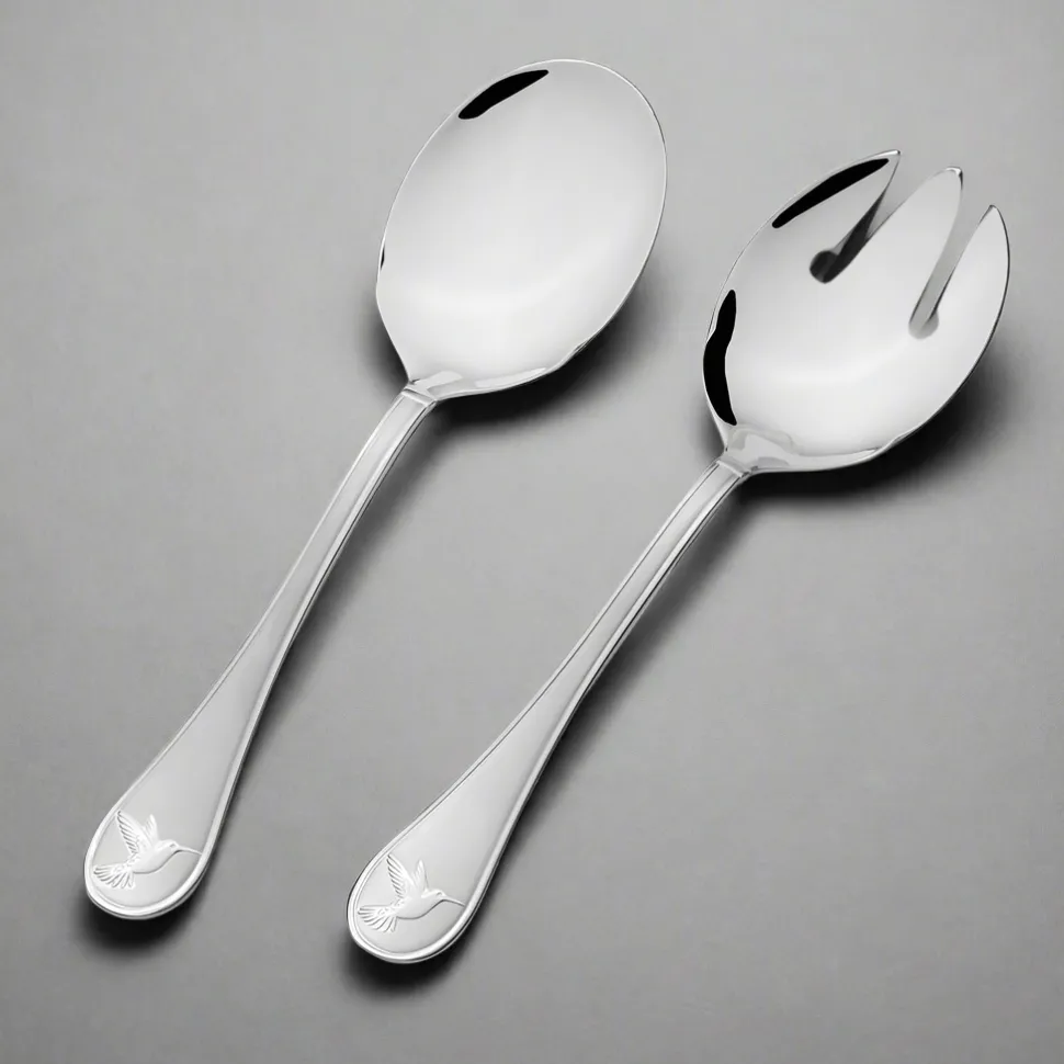 Hummingbird 2 Piece Serving Set
