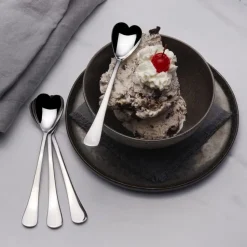 Irresistible Set of 4 Ice Cream Spoons