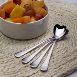 Irresistible Set of 4 Ice Cream Spoons