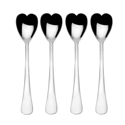 Irresistible Set of 4 Ice Cream Spoons