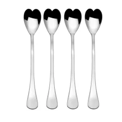 Irresistible Set of 4 Iced Beverage Spoons