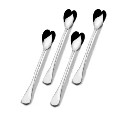 Irresistible Set of 4 Iced Beverage Spoons