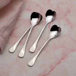 Irresistible Set of 4 Mini Coffee Spoons