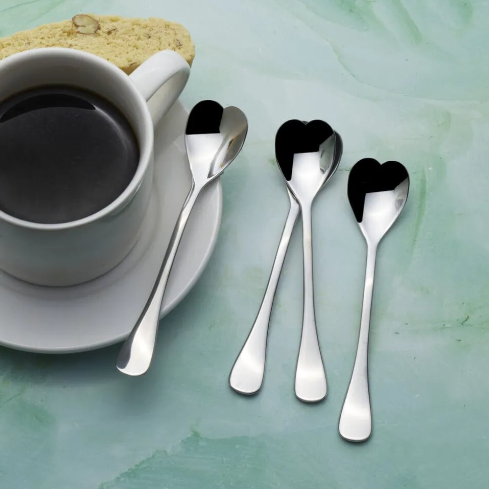 Irresistible Set of 4 Mini Coffee Spoons