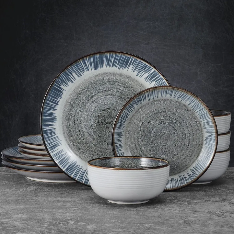 Jaimie 12 Piece Dinnerware Set, Service for 4