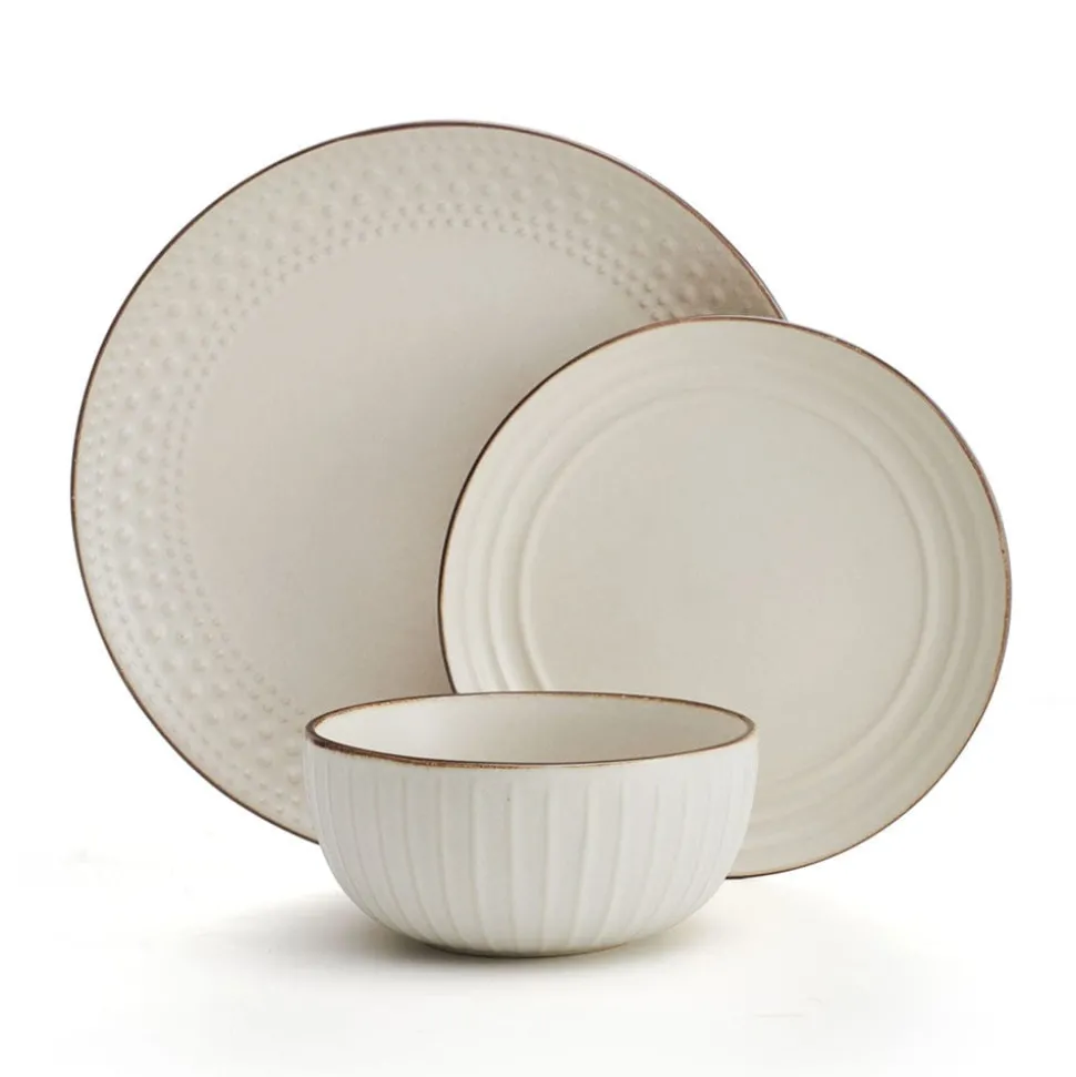 Janelle 12 Piece Dinnerware Set, Service for 4