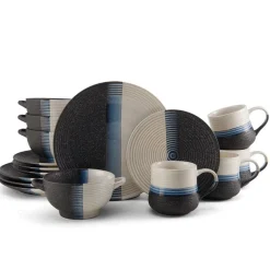 Jaxon 16 Piece Dinnerware Set, Service for 4