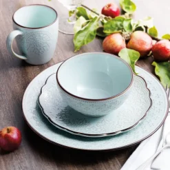 Joanne 16 Piece Dinnerware Set, Service for 4