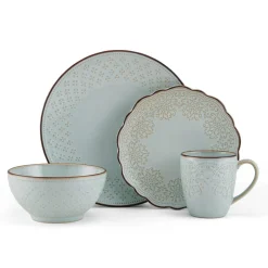 Joanne 16 Piece Dinnerware Set, Service for 4