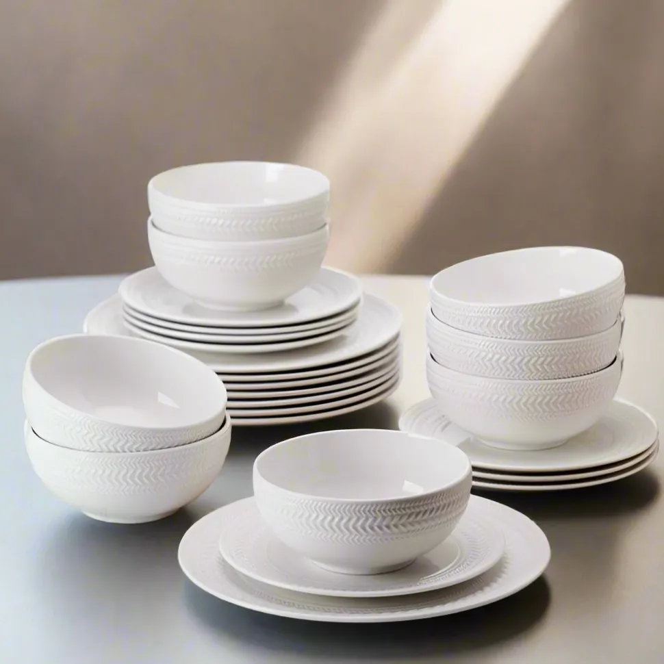 Josephine 24 Piece Dinnerware Set, Service for 8