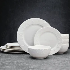 Jules 12 Piece Dinnerware Set, Service for 4