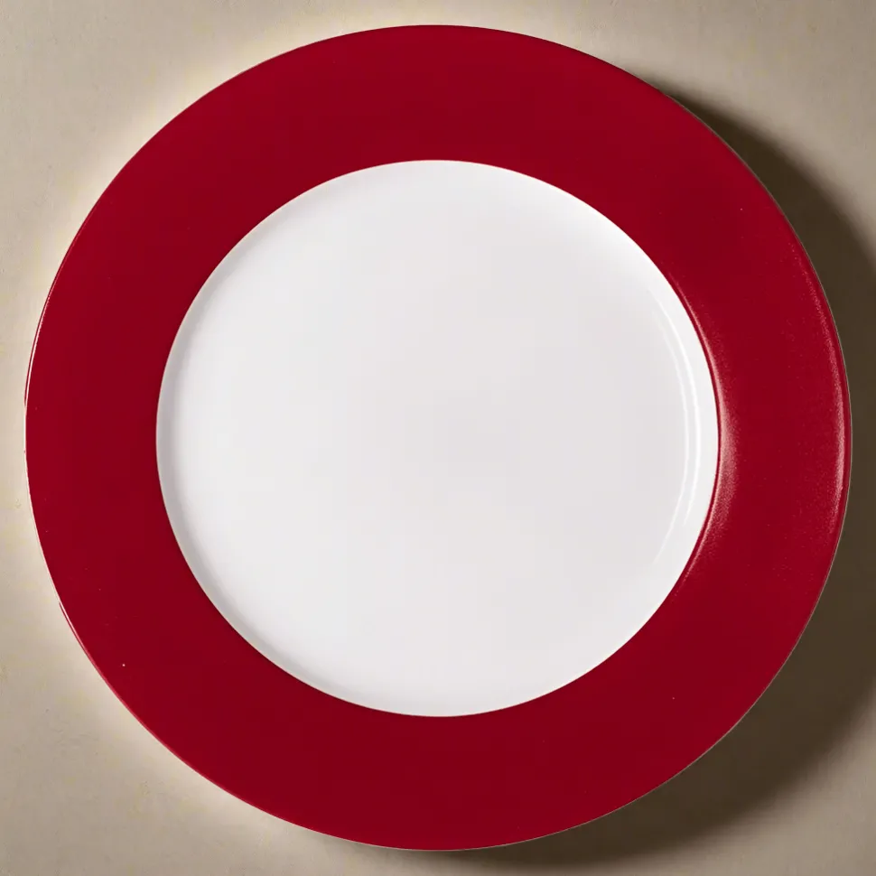 Kenna Red Dinner Plate