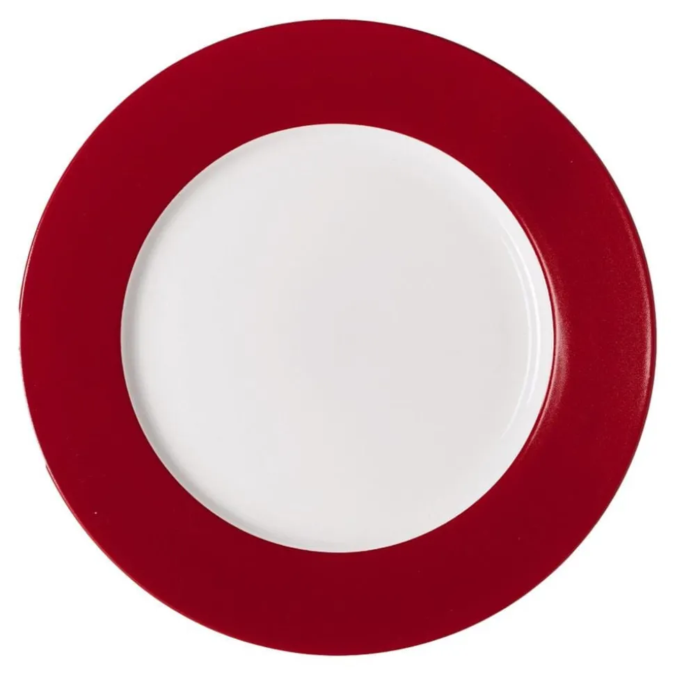 Kenna Red Dinner Plate