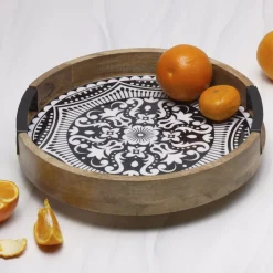 Kensington Black Lazy Susan