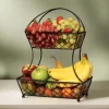 Lattice 2 Tier Fruit Storage Basket