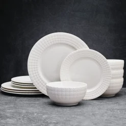 Lexi 12 Piece Dinnerware Set, Service for 4
