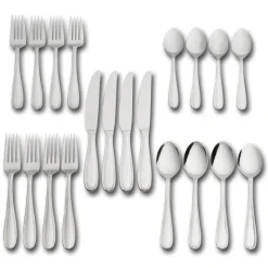 Linden 20 Piece Flatware Set, Service for 4