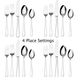 Lisbon 20 Piece Flatware Set, Service for 4