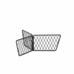 Loop and Lattice 2 Tier Basket with Divider