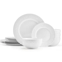 Maddy 12 Piece Dinnerware Set, Service for 4