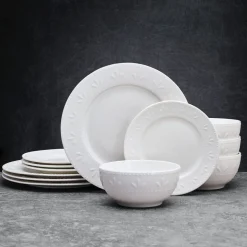 Maddy 12 Piece Dinnerware Set, Service for 4