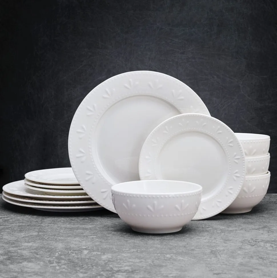 Maddy 12 Piece Dinnerware Set, Service for 4