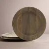 Mango Wood Set of 4 Charger Plates