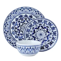 Medallion Radiance 12 Piece Dinnerware Set, Service for 4