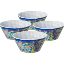 Merisella® Set of 4 Outdoor Melamine Cereal Bowls