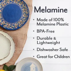 Merisella® Set of 4 Outdoor Melamine Cereal Bowls